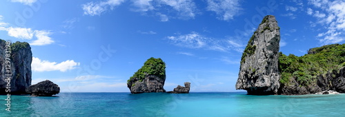 Phi-Phi island panorama.