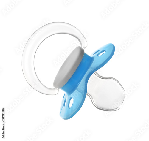 Fotótapéta Baby pacifier, isolated on white
