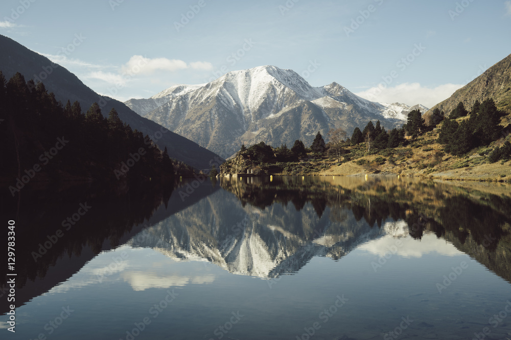 France, Pyrenees, mountain lake at Pic Carlit France, Pyrenees, mountain lake at Pic Carlit