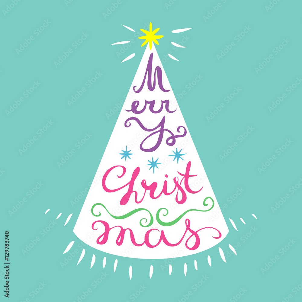 Christmas Tree Star Drawing