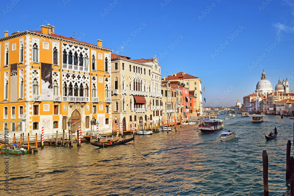 Grand Canal near the Bridge Academy, Venice