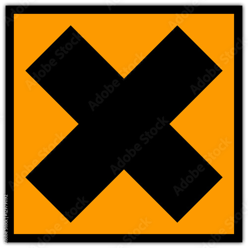 Pictogramme produit chimique : Irritant