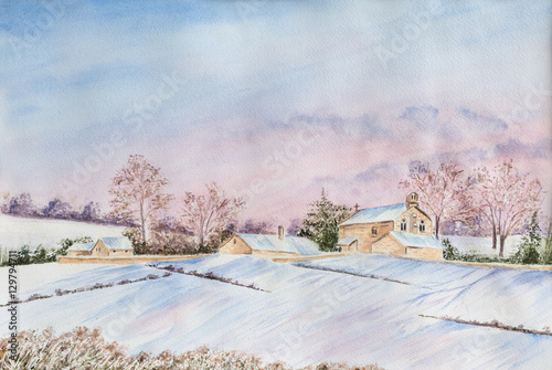 Fotografie The Winter Village