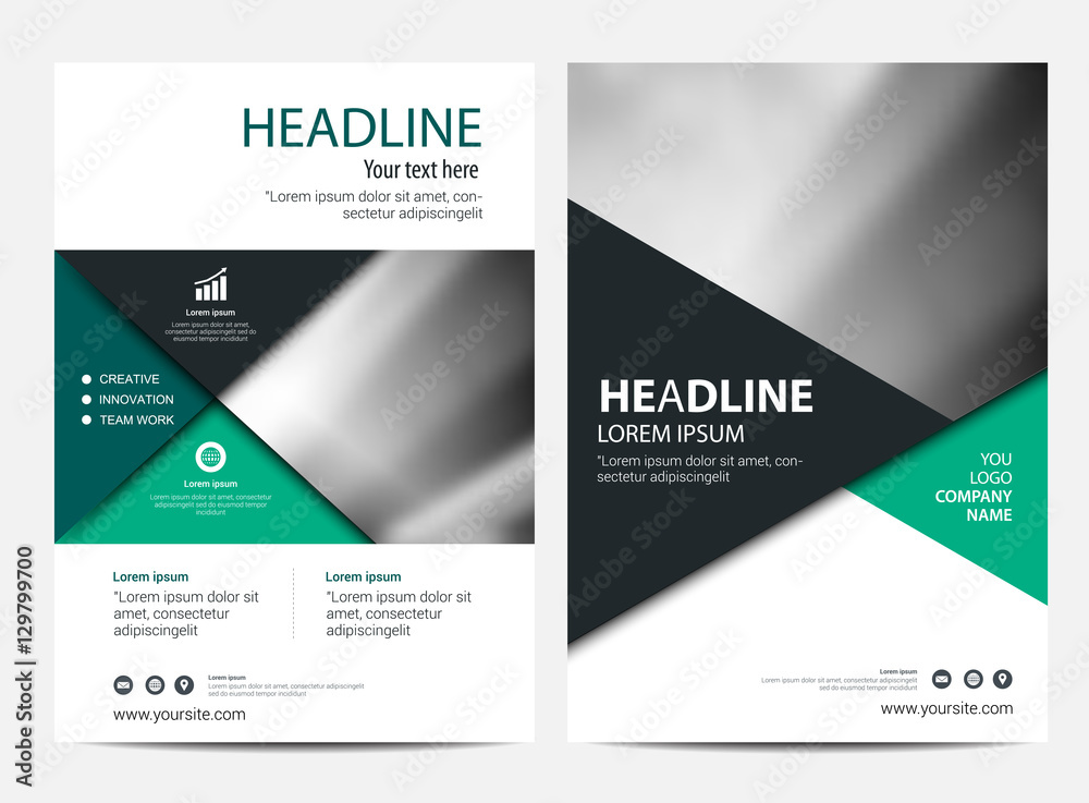 Annual report Layout design template, Brochure Leaflet Flyer template Annual report Layout design template, Brochure Leaflet Flyer template