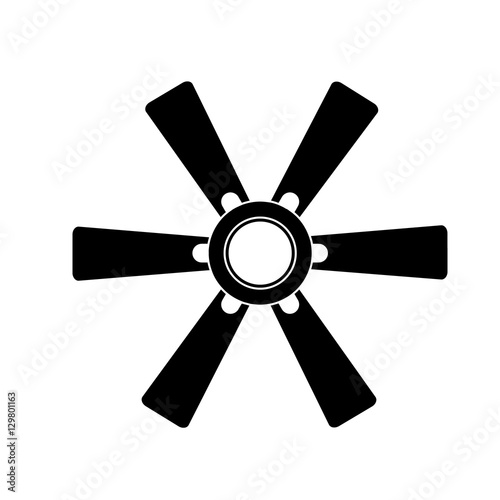 air conditioning flat icon