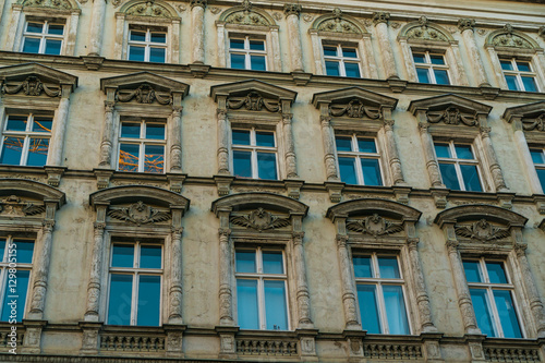 wonderful ornaments on luxury facade