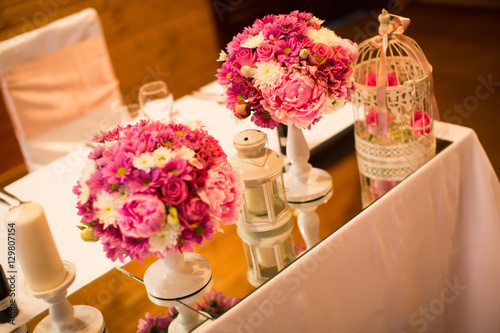 Detal of the flower wedding...