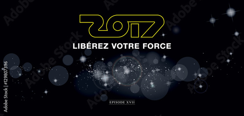 STAR WARS CARTE DE VOEUX 2017 photo