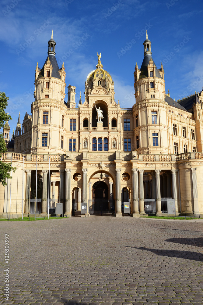 Historic Castle of Schwerin, Mecklenburg-Vorpommern, Germany