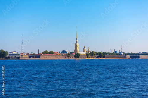 Peter and Paul Fortress and Neva River