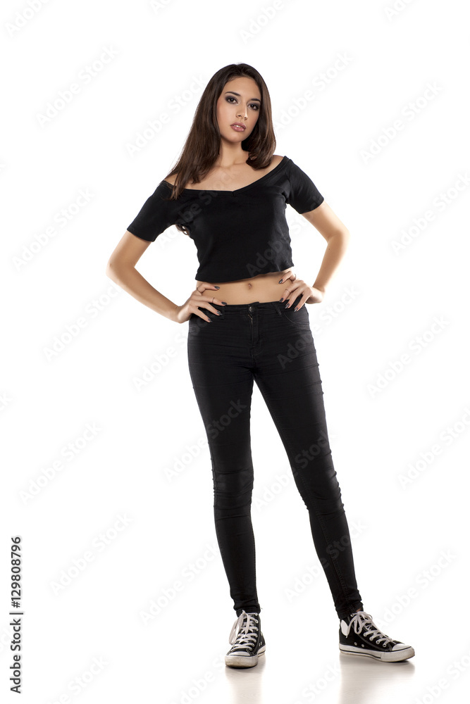 Buy MOOSE GIRL Girls Denim Long Pants With Mini Braided Belt 2024 Online |  ZALORA Philippines