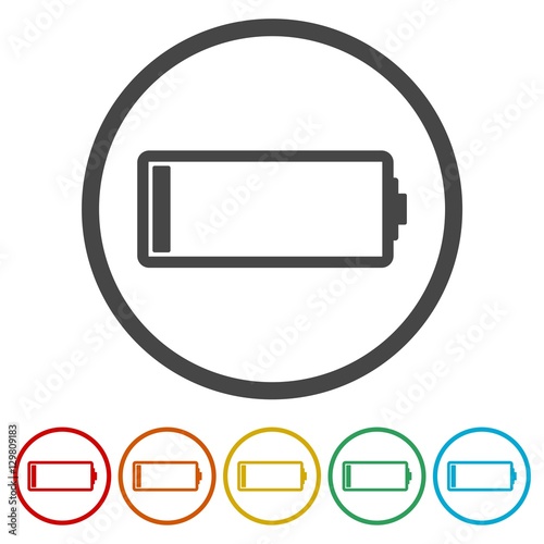 Foto Battery low icon