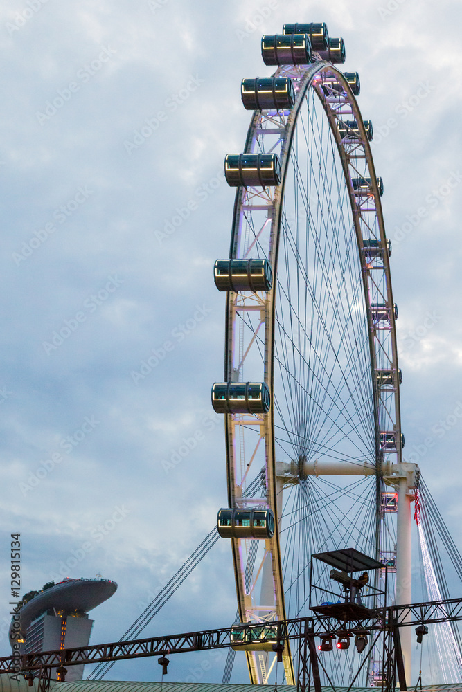 Singapore Flyer Ferris Wheel in Singapore Singapore Flyer Ferris Wheel in Singapore