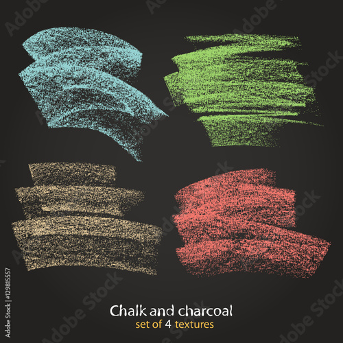 Textures strokes of chalk. Pastel colors brushes. High resolution. Expressive grunge template. 