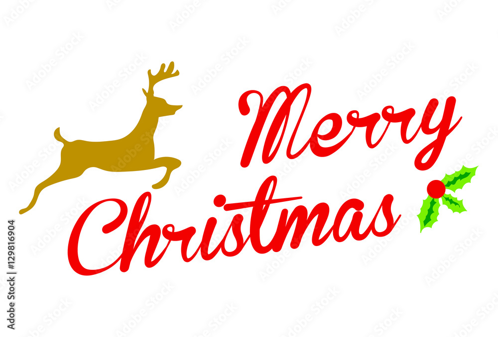 Merry Christmas - Art - Vector Merry Christmas - Art - Vector