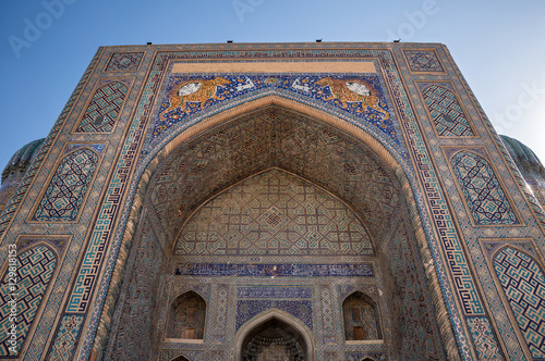 Facade of the Sher-Dor madrassah
