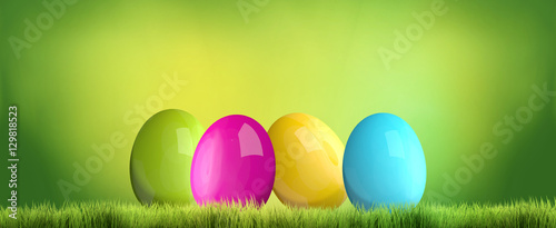 easter time easter eggs 3D ...