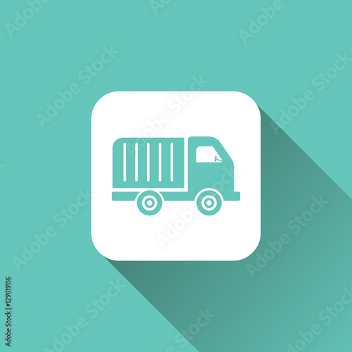 garbage truck icon
