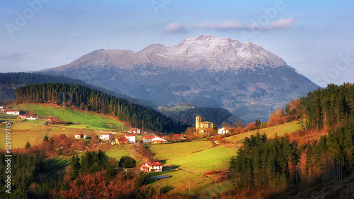 aramaio valley in Basque Country photo