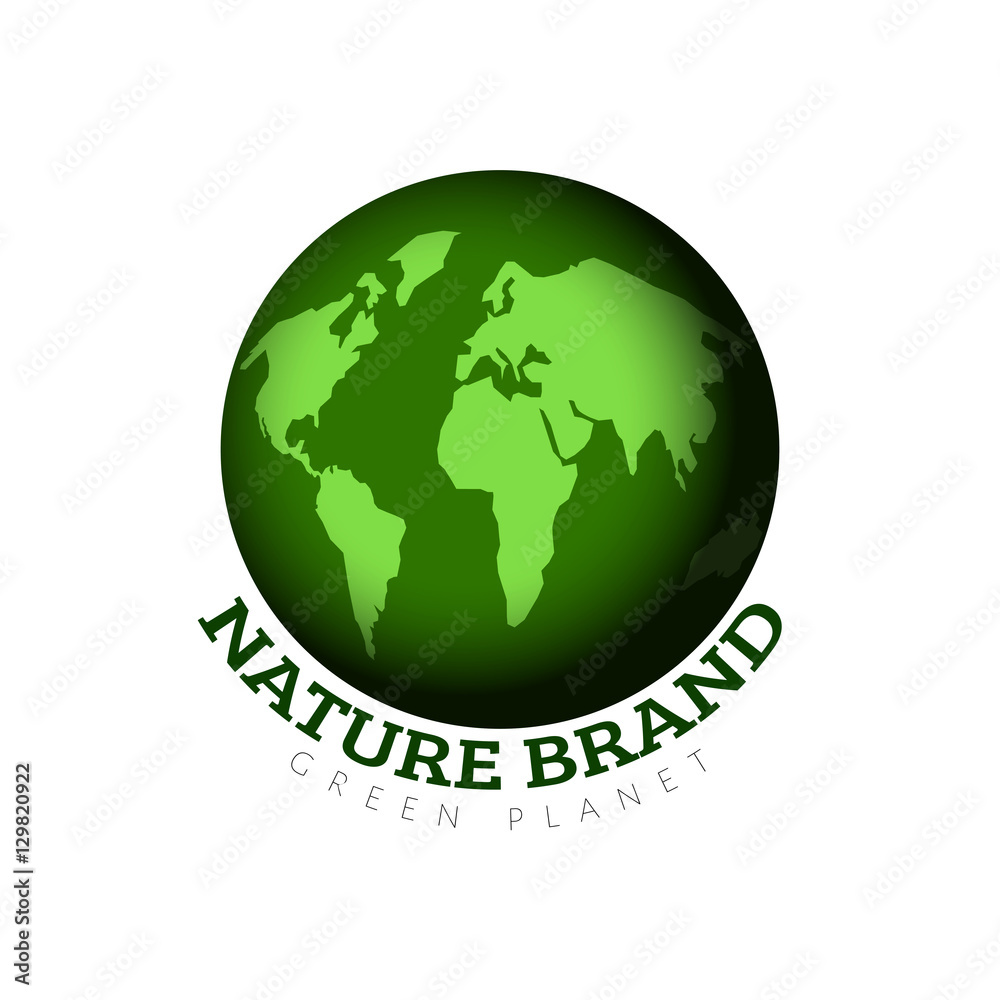 Obraz premium Isolated nature logo