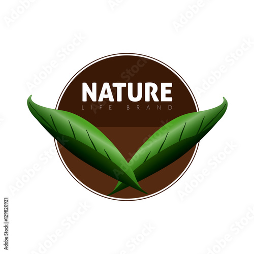 Isolated nature logo