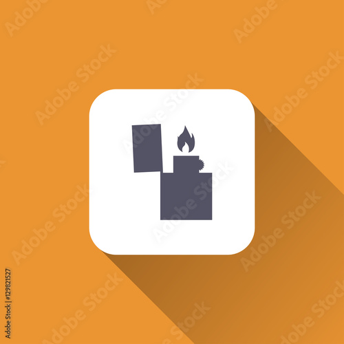 lighter icon. vector illustration