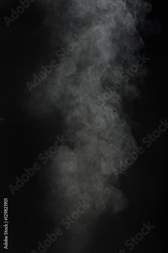 Abstract white smoke