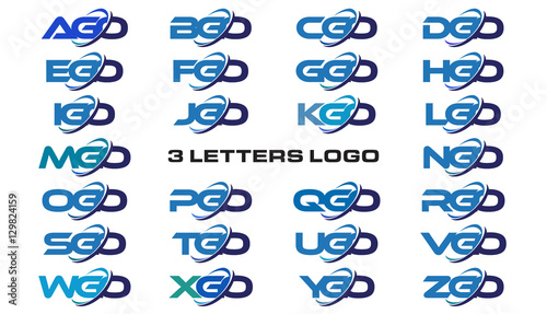 3 letters modern generic swoosh logo AGO, BGO, CGO, DGO, EGO, FGO, GGO, HGO, IGO, JGO, KGO, LGO, MGO, NGO, OGO, PGO, QGO, RGO, SGO, TGO, UGO, VGO, WGO, XGO, YGO, ZGO photo