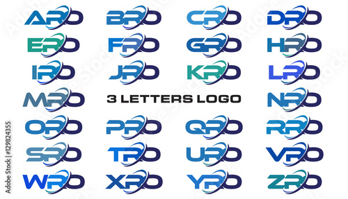 3 letters modern generic swoosh logo ARO, BRO, CRO, DRO, ERO, FRO, GRO, HRO, IRO, JRO, KRO, LRO, MRO, NRO, ORO, PRO, QRO, RRO, SRO, TRO, URO, VRO, WRO, XRO, YRO, ZRO photo