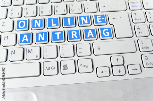 Antrag online stellen