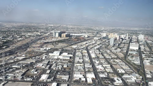 Aerial timelapse video of the mizty city, from the stratosphere tower, in Las vegas, Nevada, in United states of America