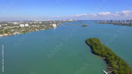 Wallpaper Mural Aerial hyperlapse video of Biscayne Bay Torontodigital.ca