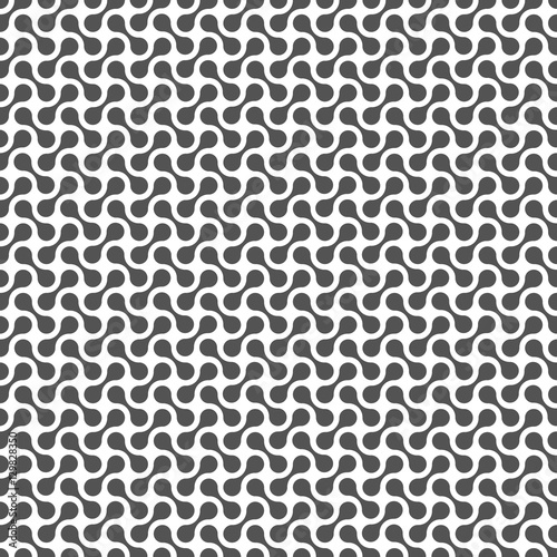 Seamless abstract interlocking pattern