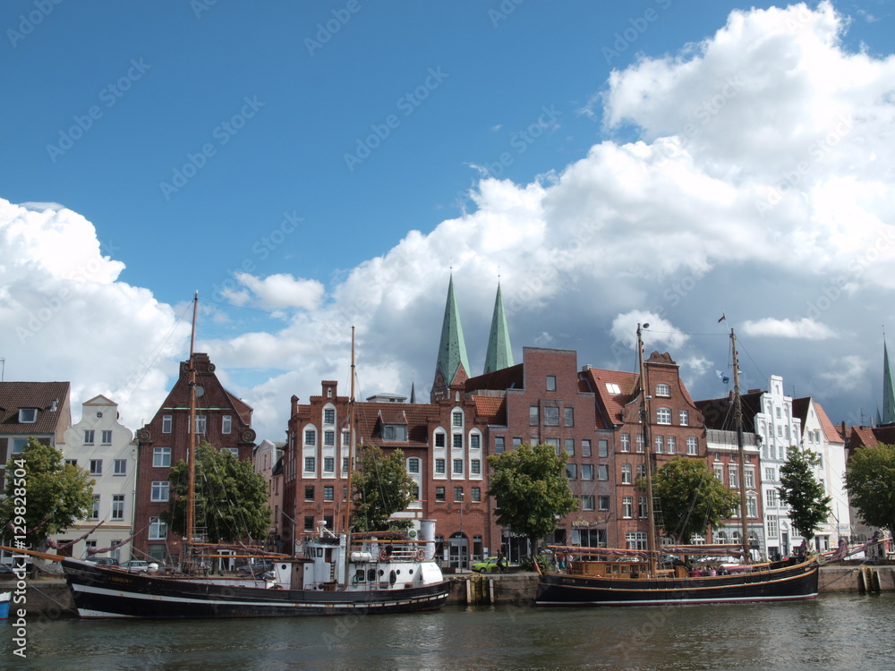 Obraz premium Lübeck Obertrave
