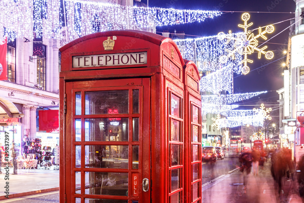 Fototapeta premium Soho in Christmas