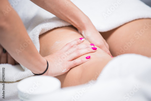 Anti-cellulite massage.