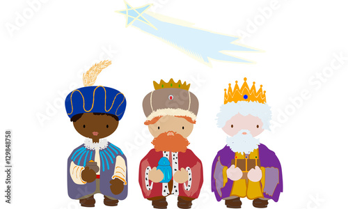 Los tres Reyes Magos