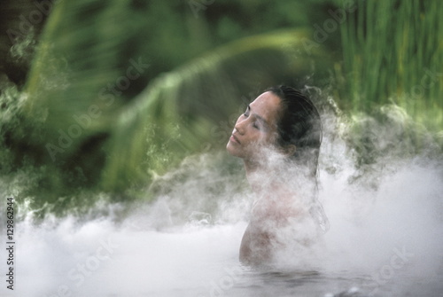 Hot steam bath, Kirana Spa, Bali, Indonesia photo