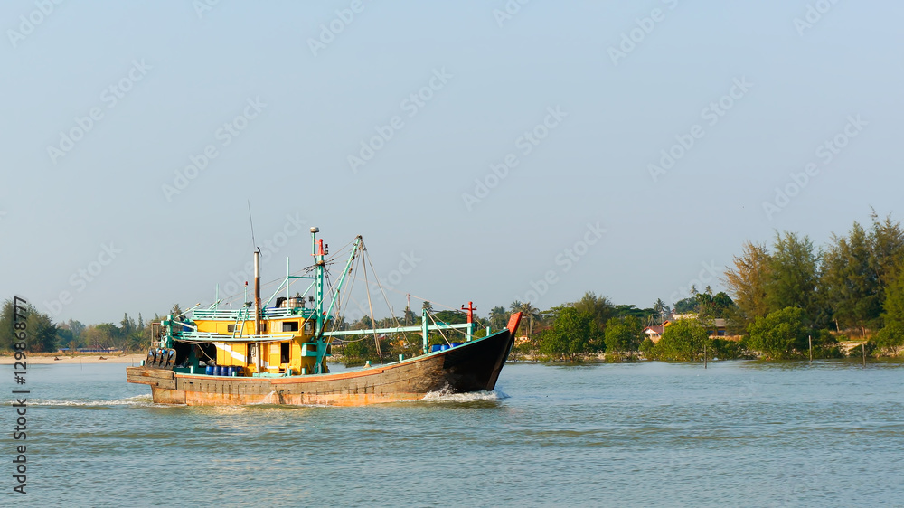 Fototapeta premium Fishing boat