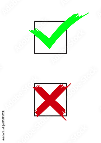 icône validation annulation