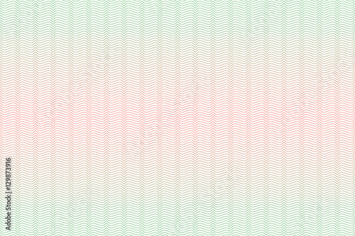 Guilloche seamless background. Monochrome guilloche texture with waves. For certificate, voucher, banknote, money design, currency, note, check, ticket, reward etc.