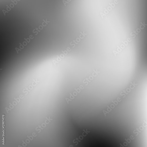 Abstract grey, black and white, monochrome blur gradient background for design concepts, wallpapers, web, presentations and prints. Vector illustration.