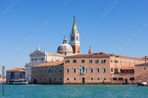 view of san giorgio maggiore island of Venice