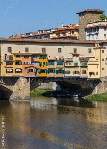 Vecchio Bridge over the Arno River in Florence