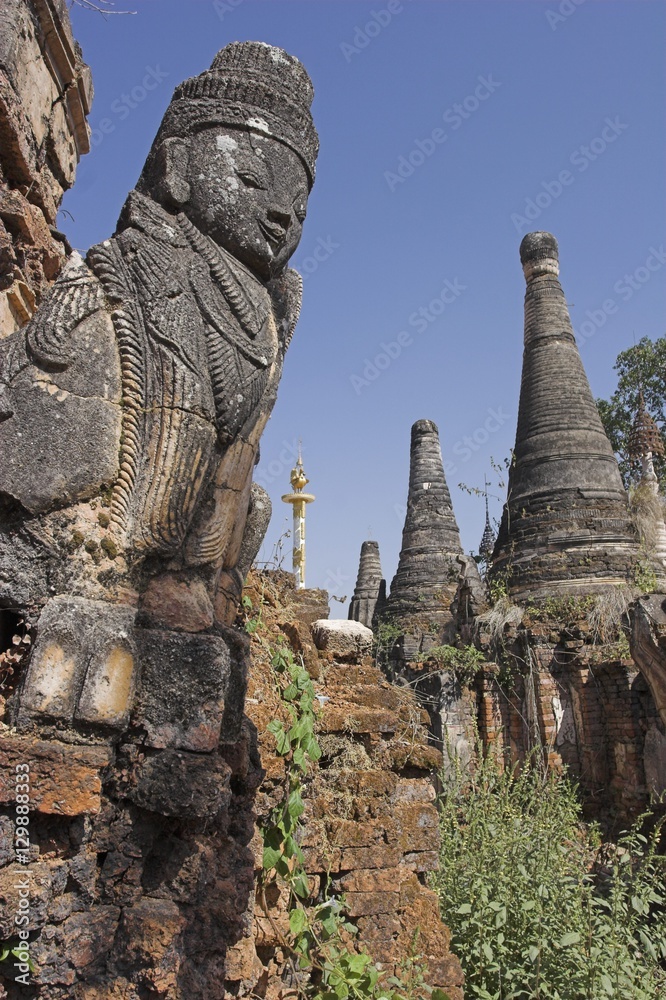 Kakku Buddhist Ruins, said to contain over two thousand brick and