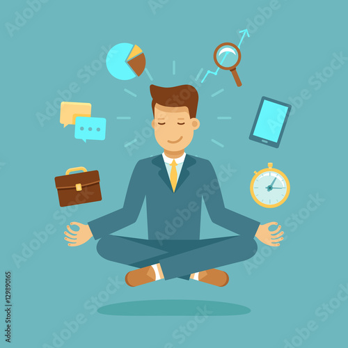 Vector illustration in modern flat style