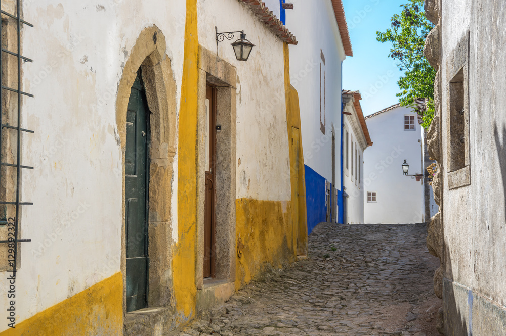 Fototapeta premium Street of Obidos