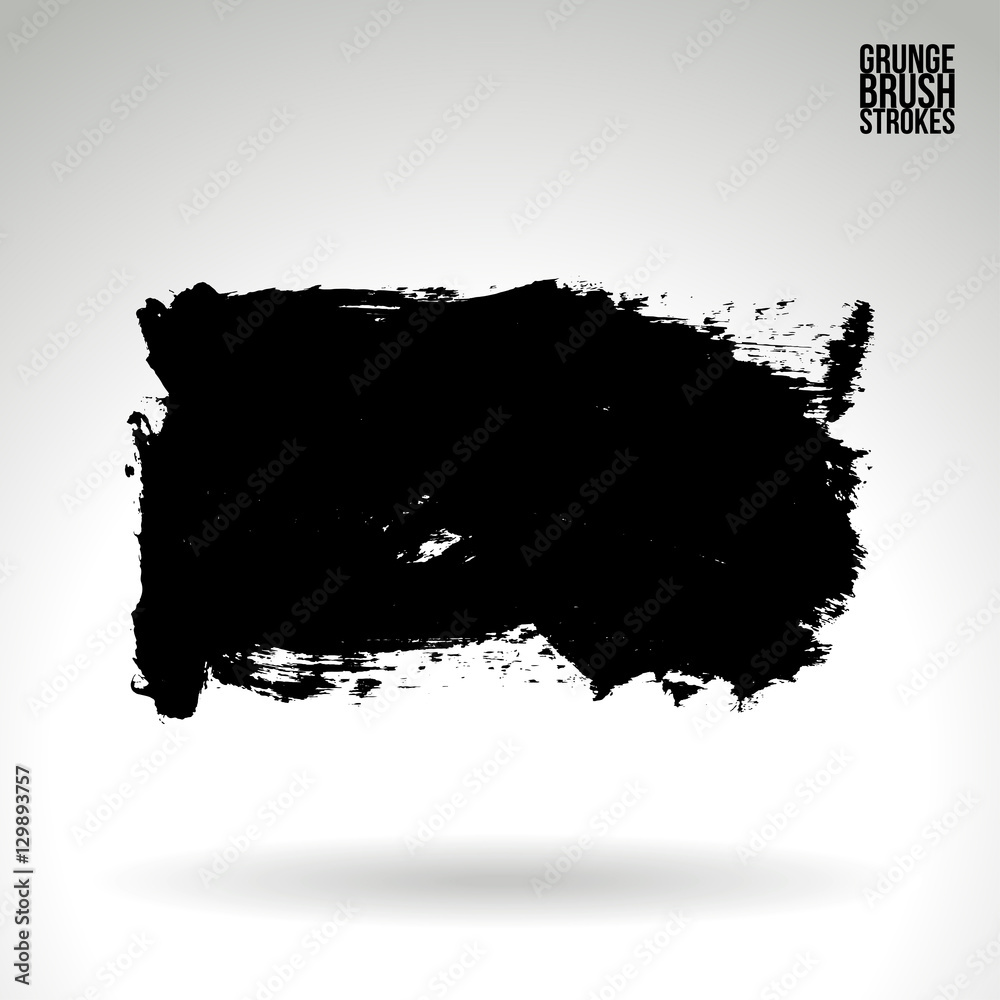 Brush stroke and texture. Vector design. Underline and border. Brush stroke and texture. Vector design. Underline and border.