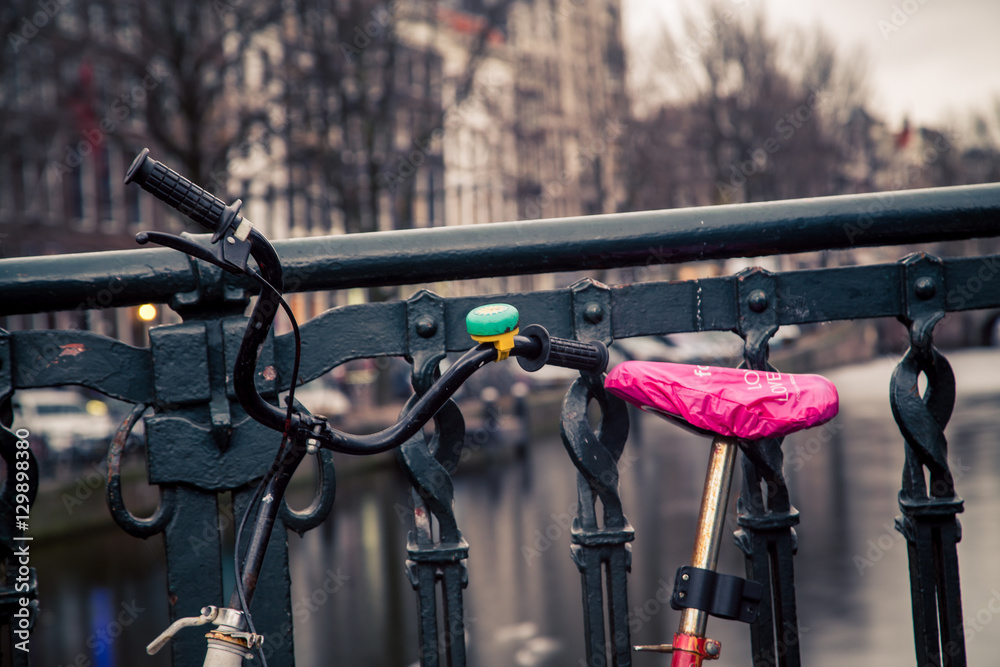 Obraz premium bike Amsterdam