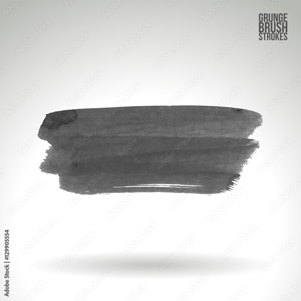 Brush stroke and texture. Vector design. Underline and border. Brush stroke and texture. Vector design. Underline and border.